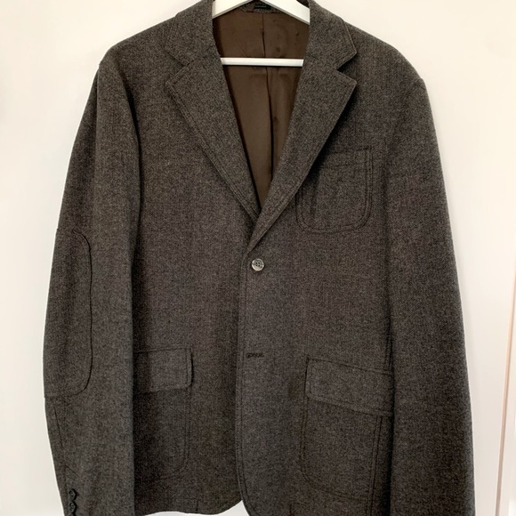 Benetton Herringbone tweed Blazer L - Picture 1 of 8